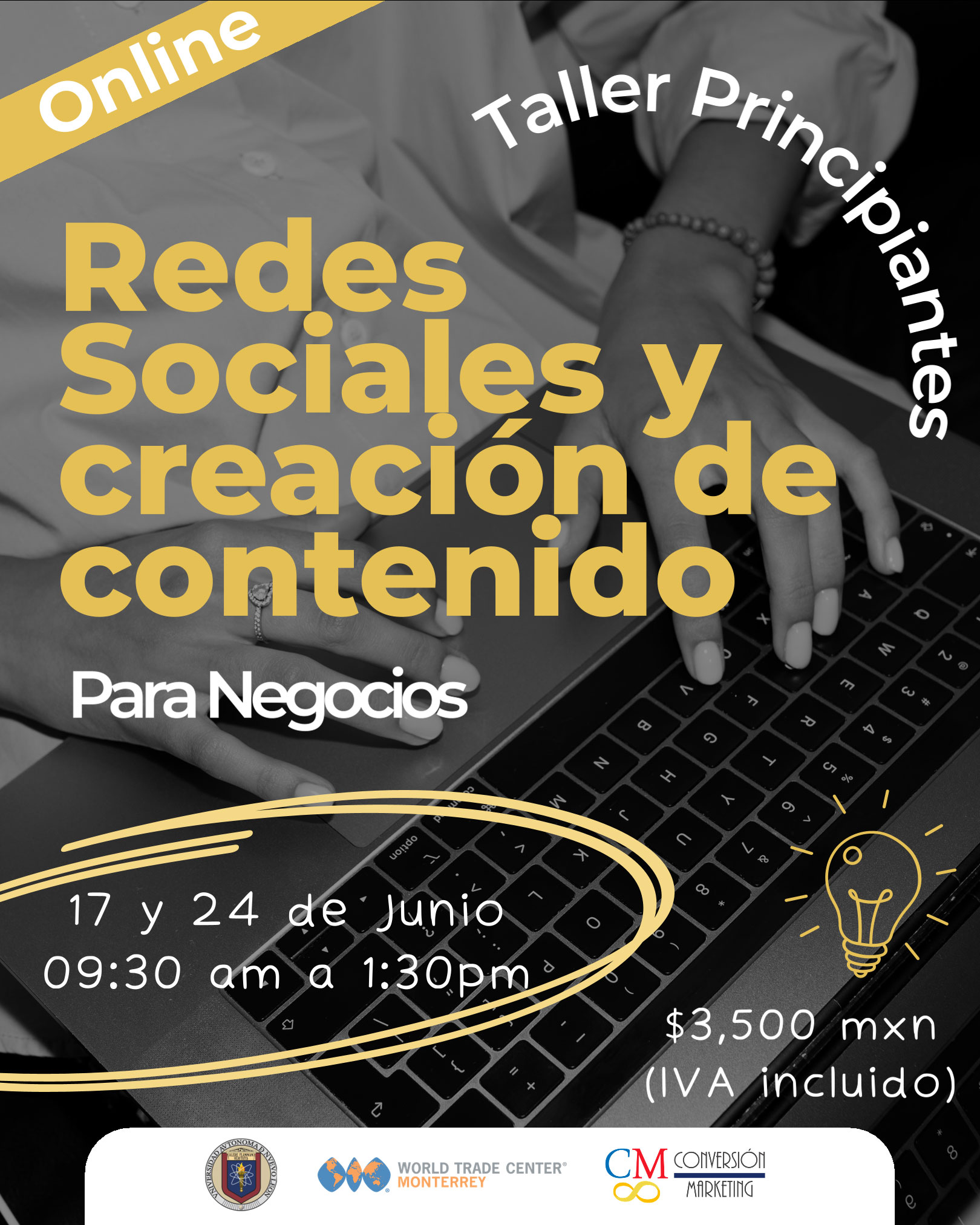 Taller: Redes Sociales y Creación de Contenido para Negocios | Principiantes
